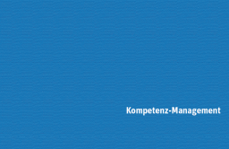 Kompetenz-Management (Extrakt)