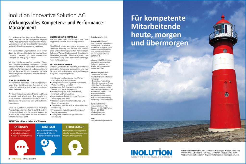 INOLUTION im HR Today HR Guide