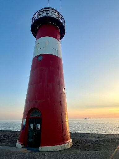 Leuchtturm "Vuurtoren Noorderhoofd", Westkapelle, Niederlande