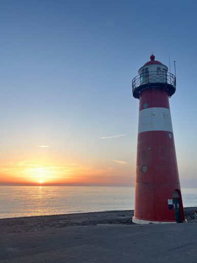 Leuchtturm "Vuurtoren Noorderhoofd", Westkapelle, Niederlande