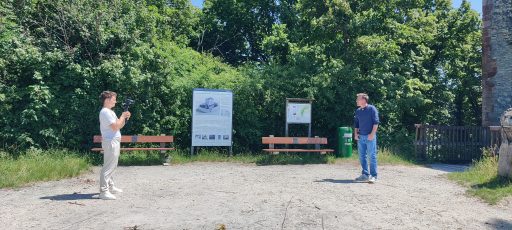 Dreharbeiten Muttenz Mittlere Ruine Wartenberg (12)