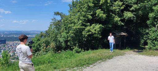 Dreharbeiten Muttenz Mittlere Ruine Wartenberg (13)