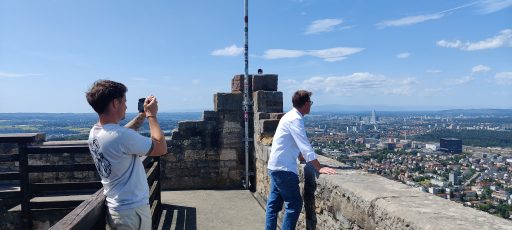 Dreharbeiten Muttenz Mittlere Ruine Wartenberg (16)