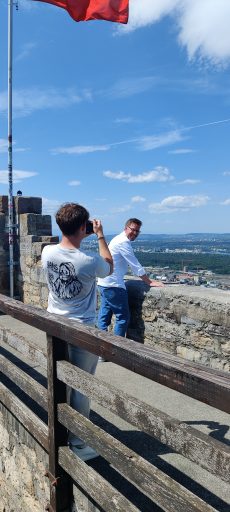 Dreharbeiten Muttenz Mittlere Ruine Wartenberg (17)