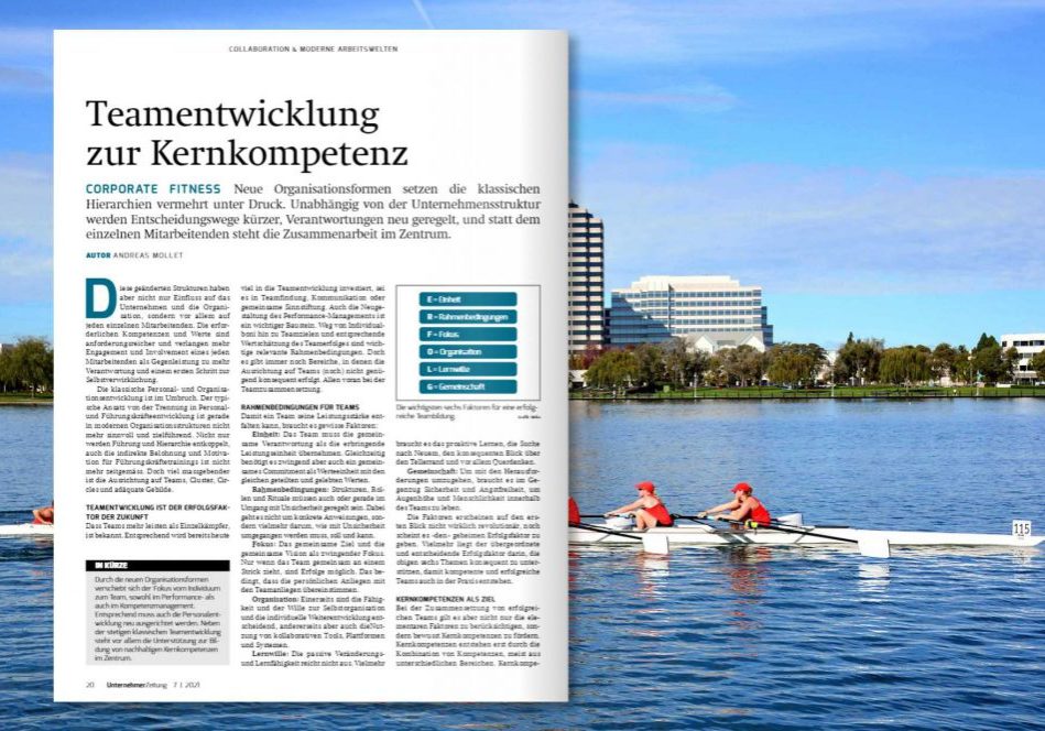 Coporate Fitness - Die Zusammenarbeit im Zentrum Teaser