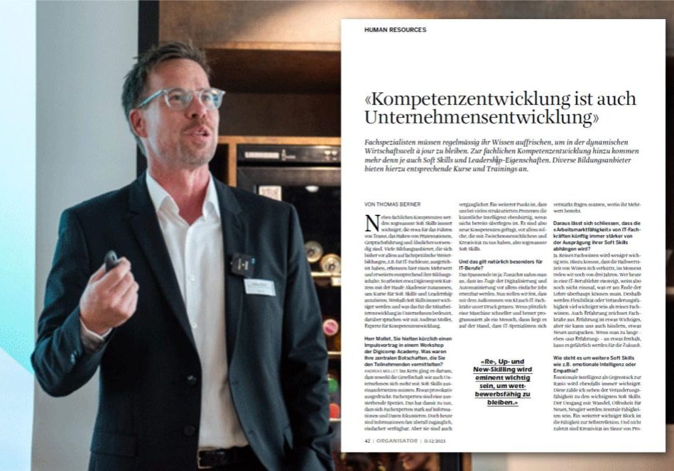 Kompetenzentwicklung ist auch Unternehmensentwicklung