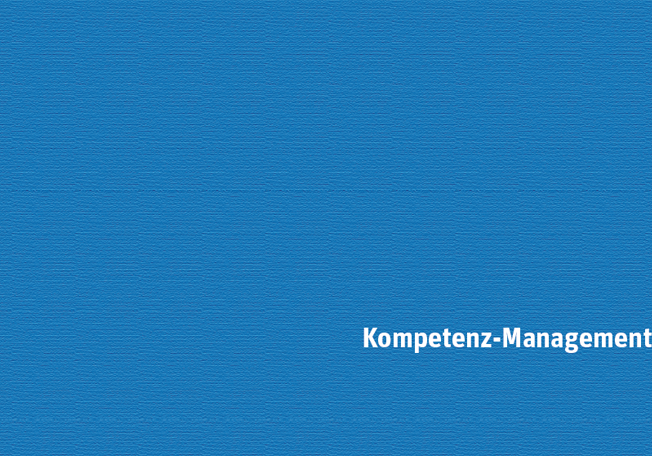 Kompetenz-Management (Extrakt)