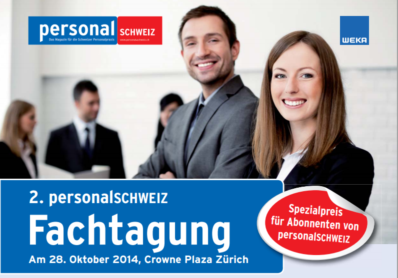 personalSCHWEIZ Fachtagung personalSCHWEIZ Fachtagung