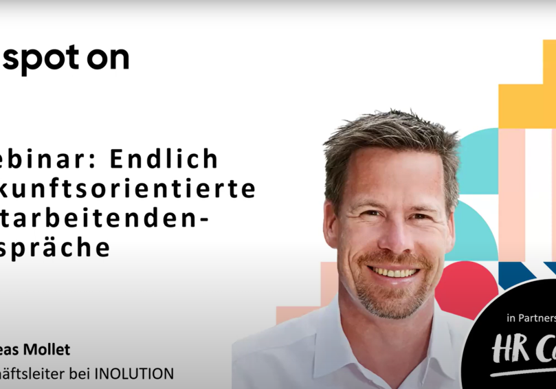 Endlich zukunftsorientierte Mitarbeitendengespräche